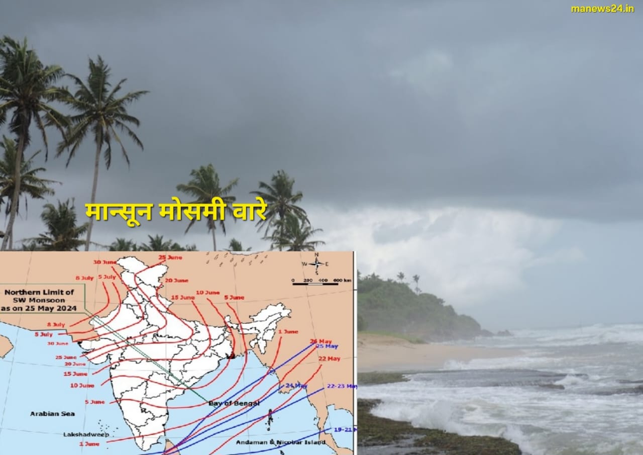 Monsoon काही दिवसातच असणार महाराष्ट्राच्या वेशीवर, आता कोठे आहे मोसमी वारे?